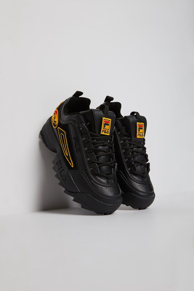 Fila Sneakers Kids Black - Disruptor 2 Patches - Philippines 5791246-BG